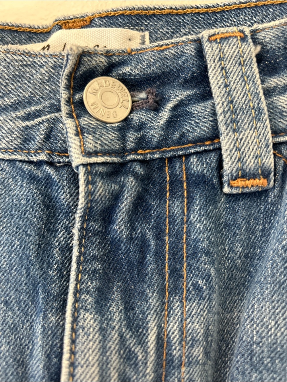 MADEWELL - The Ballon Medium Wash Jeans Size 26 - Picture 6 of 15